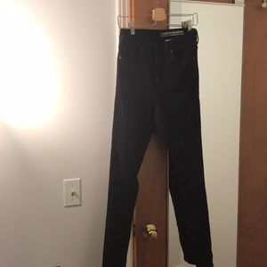 H&M Conscious Denim- Black Skinny High Waist Jean